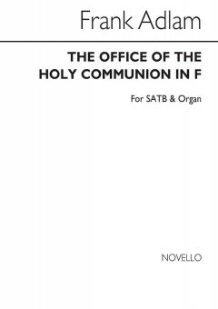 The Office Of The Holy Communion In F 