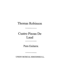 Cuatro Piezas De Laud (Azpiazu) For Guitar 