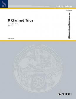 8 Clarinet Trios of the 18th Century Standard