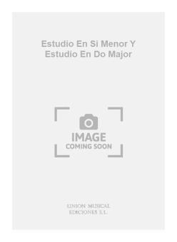 Estudio En Si Menor Y Estudio En Do Major (Tarrago) For Guitar 