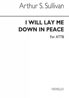 I Will Lay Me Down In Peace 