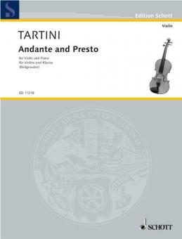 Andante and Presto Standard