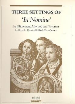 Three Settings of in Nomine 