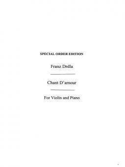 Chant D'Amour Op. 31 