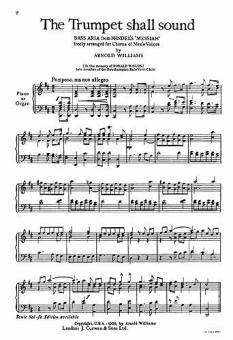 The Trumpet Shall Sound TTBB/Piano 