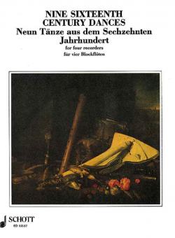 9 Sixteenth-Century Dances 