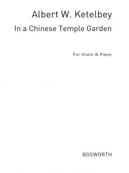 In A Chinese Temple Garden 