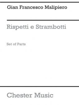 Rispetti e Strambotti 