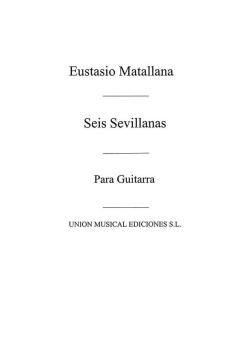 Seis Sevillanas No.3 From Bailes Populares Espanoles For Guitar 