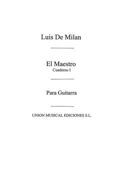 El Maestro Vol.1 (Tarrago) For Guitar 