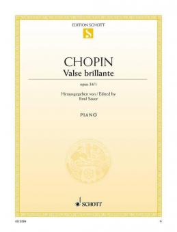 Valse brillante As-Dur op. 34/1 Standard