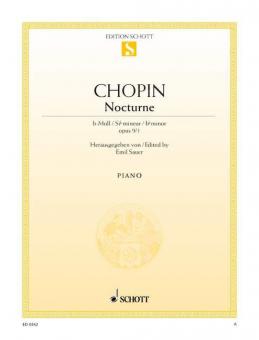 Nocturne Si bémol mineur op. 9/1 Standard