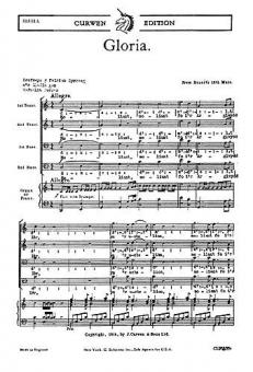 Gloria TTBB/Piano 