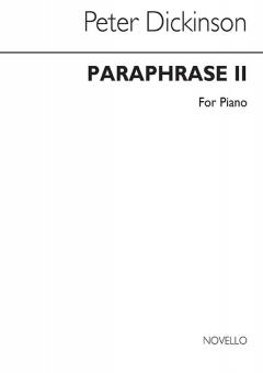 Paraphrase 2 for Piano Solo 