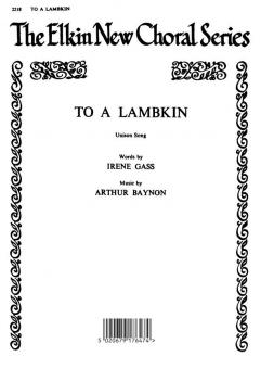 To A Lambkin 