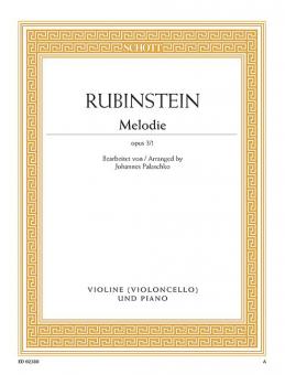 Mélodie op. 3/1 Standard
