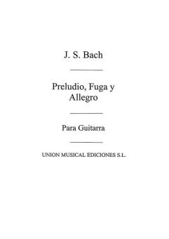 Präludium, Fuge und Allegro BWV 998 
