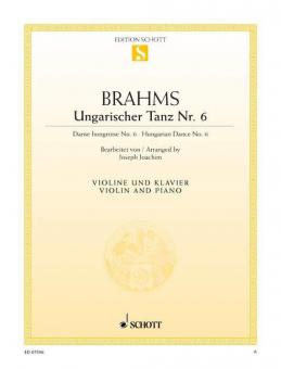 Danse hongroise No. 6 Standard