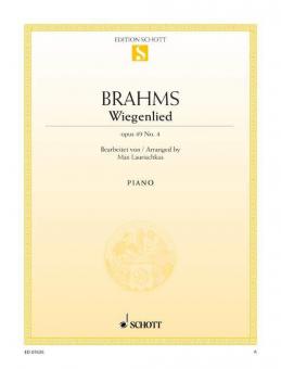 Lullaby F Major Op. 49/4 Standard