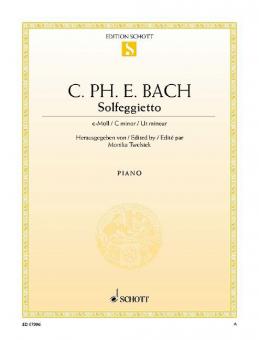 Solfeggietto C Minor Wq 117/2 Standard