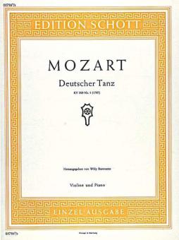German Dance D Major K 509/1 Standard