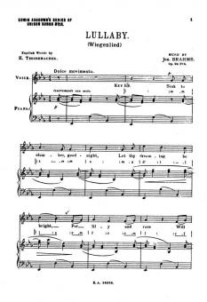 Lullaby (Wiegenlied) 