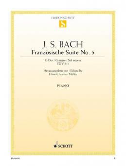 French Suite No. 5 G Major BWV 816 Standard