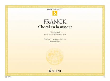 Choral en la mineur Standard