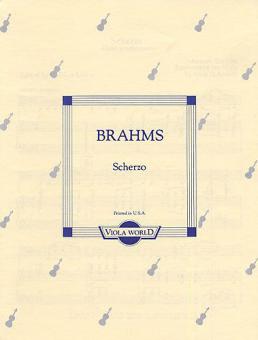 Scherzo For Viola And Piano 