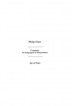 String Quartet No. 2 'Company' 