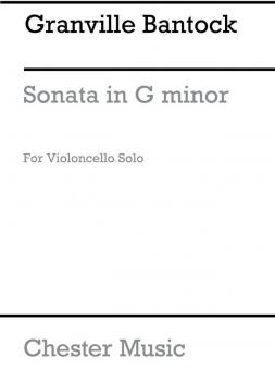 Solo Cello Sonata In G Minor 