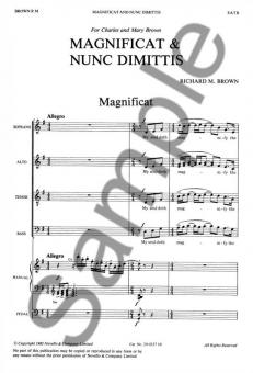 Magnificat & Nunc Dimittis 