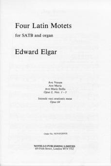 Four Latin Motets 