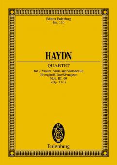 Quatour à cordes Sib majeur op. 71/1 Hob. III: 69 Standard
