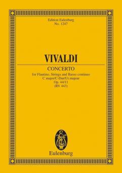 Concerto Ut majeur op. 44/11 RV 443 / PV 79 Standard