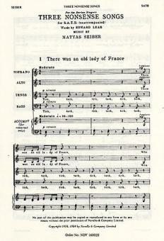 3 Nonsense Songs 