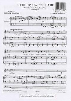 Look Up Sweet Babe Op. 43 No. 2 