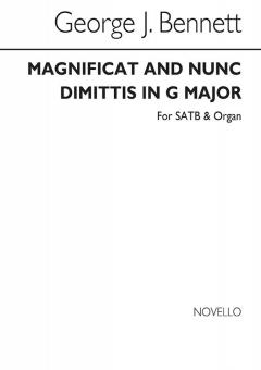 Magnificat & Nunc Dimittis In G 