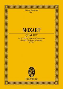 Quatuor à cordes Sol majeur KV 387 Standard