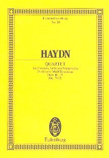 Quatour à cordes Ré mineur op. 76/2 Hob. III: 76 