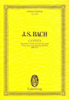 Cantata No. 23 (Dominica Esto Mihi) BWV 23 