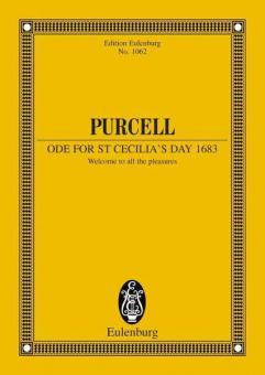 Ode pour St. Cecilia's Day 1683 Standard