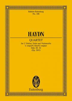 Quatuor à cordes Ut majeur op. 20/2 Hob. III: 32 Standard