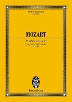 Missa brevis Ré majeur KV 194 Standard