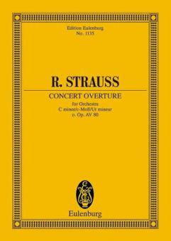 Concertouverture Ut mineur o. Op. AV. 80 Standard