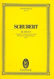 Quatuor à cordes Si bémol majeur op. 168 D 112 