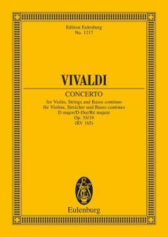 Concerto Ré majeur op. 35/19 RV 212a / PV 165 