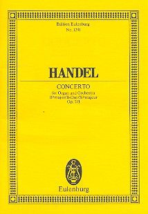Concert pour orgue No.1 Sib majeur op. 7/1 HWV 306 