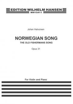 Norwegian Song Op. 31 Violin/Piano 