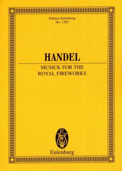 The Music for the Royal Fireworks HWV 351 Standard